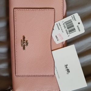 large coach wallet